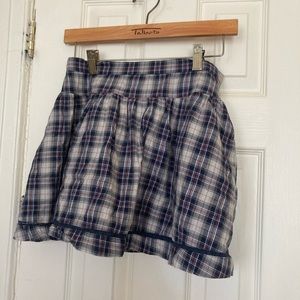 Zara plaid skirt